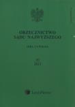 Opakowanie Orzecznictwo Sądu Najwyższego Izba Cywilna 10/2013