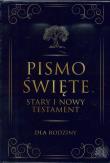 Okładka książki Pismo Święte ST i NT duże - Dla rodziny