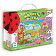 Opakowanie PUZZLE PIANKOWE MAGNETYCZNE W PUDEŁKU WRÓŻKI I LETNIE MOTYLE RK1301-01