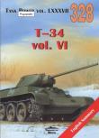 T-34 vol. VI. Tank Power vol. LXXXVII 328. Autor: Maksym Kolomiets. Dadada.pl Okładka książki T-34 vol. VI. Tank Power vol. LXXXVII 328