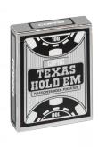 Opakowanie Texas Holdem Silver peek index czarne