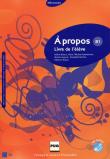 A propos B1 Podręcznik + CD. Autor: Blasco Valerie. Dadada.pl Okładka książki A propos B1 Podręcznik + CD