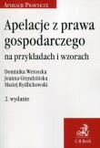 Okładka książki Apelacje z prawa gospodarczego na przykładach i wzorach