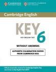 Opakowanie Cambridge English Key 6 Student's Book without Answers