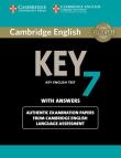 Opakowanie Cambridge English Key 7 Student's Book with Answers