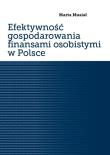 Okładka książki Efektywność gospodarowania finansami osobistymi w Polsce