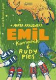 Emil, kanarek i rudy pies. Autor: Marta Krajewska. Dadada.pl Okładka książki Emil, kanarek i rudy pies