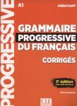 Grammaire progressive du français Niveau débutant Corrigés. Autor: Gregoire Maia. Dadada.pl Okładka książki Grammaire progressive du français Niveau débutant Corrigés