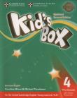 Kid's Box Level 4 Workbook with Online Resources American English. Autor: Nixon Caroline, Tomlinson Michael. Dadada.pl Okładka książki Kid's Box Level 4 Workbook with Online Resources American English
