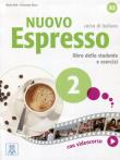Nuovo Espresso 2 podręcznik + ćwiczenia. Autor: Maria Balicka, Rizzo Giovanna. Dadada.pl Okładka książki Nuovo Espresso 2 podręcznik + ćwiczenia