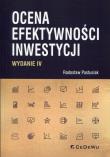 Okładka książki Ocena efektywności inwestycji