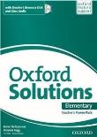 Oxford Solutions Elementary Teacher's PP 2015. Autor: Joanna Sobierska. Dadada.pl Okładka książki Oxford Solutions Elementary Teacher's PP 2015