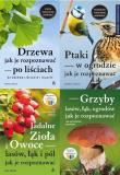 Pakiet: Ptaki/Drzewa/Grzyby/Jadalne zioła i owoce. Autor: Daniel Straub, Meike Bosch, Hans E.Laux, Rudi Beiser. Dadada.pl Okładka książki Pakiet: Ptaki/Drzewa/Grzyby/Jadalne zioła i owoce