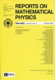 Opakowanie Reports on Mathematical Physics 82/2 Polska