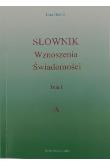 Okładka książki Słownik wznoszenia świadomości. Tom 1