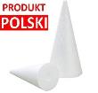 Opakowanie Stożek styropianowy ST013 12/28cm 2szt LUZAKI