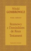 Okładka książki Testament. Rozmowy z Dominikiem de Roux