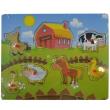 Opakowanie Układanka drewniana zwierzęta 62385