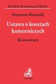 Okładka książki Ustawa o kosztach komorniczych Komentarz