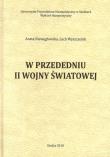 W przededniu II wojny światowej. Autor: Niewęgłowska Aneta, Wyszczelskki Lech. Dadada.pl Okładka książki W przededniu II wojny światowej
