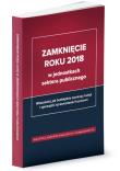 Okładka książki Zamknięcie roku 2018 w jednostkach sektora publicznego