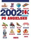 Okładka książki 2002 słowa po angielsku. Ilustrowany słownik