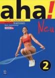 AHA! 2 Neu Podr. + 2CD ZR w.2016 WSiP. Autor: Potapowicz Anna, Tkaczyk Krzysztof. Dadada.pl Okładka książki AHA! 2 Neu Podr. + 2CD ZR w.2016 WSiP