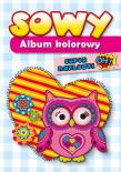 Album kolorowy - Sowy. Autor: Opracowanie zbiorowe. Dadada.pl Okładka książki Album kolorowy - Sowy