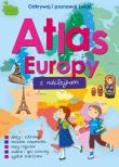 Okładka książki Atlas Europy z naklejkami