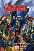 Avengers. Siedmiu wspaniałych T.1. Autor: Waid Mark, Asrar Mahmud, Kubert Adam. Dadada.pl Okładka książki Avengers. Siedmiu wspaniałych T.1