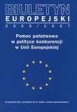 Okładka książki Biuletyn Europejski 2006/2007