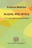 Okładka książki Błądzę, więc myślę.