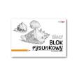 Opakowanie Blok rysunkowy biały A4/20K (10szt) STRIGO