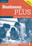 Okładka książki Business Plus Level 1 Teacher's Manual