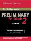 Opakowanie Cambridge English Preliminary for Schools 2 Student's Book with Answers