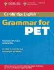 Cambridge Grammar for PET. Autor: Hashemi Louise, Thomas Barbara. Dadada.pl Okładka książki Cambridge Grammar for PET