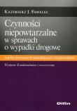 Okładka książki Czynności niepowtarzalne w sprawach o wypadki drogowe
