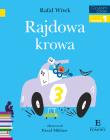 Czytam sobie - Rajdowa krowa. Autor: Rafał Witek. Dadada.pl Okładka książki Czytam sobie - Rajdowa krowa