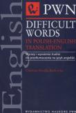 Okładka książki Difficult Words in Polish-English Translation