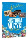 Historia muzyki dla dzieci. Autor: Oskar Łapeta. Dadada.pl Okładka książki Historia muzyki dla dzieci