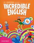 Incredible English  2E 4 CB OXFORD. Autor: Morgan Mary Slattery, Morgan Michaela, Phillips Sarah. Dadada.pl Okładka książki Incredible English  2E 4 CB OXFORD