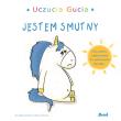JESTEM SMUTNY UCZUCIA GUCIA. Autor: AURELIE CHIEN, CHOW CHINE. Dadada.pl Okładka książki JESTEM SMUTNY UCZUCIA GUCIA