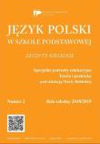 Okładka książki Język polski w szkole podstawowej nr 2 2018/2019