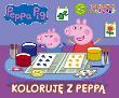 Okładka książki KOLORUJĘ Z PEPPĄ ZABAWA W KOLORY ŚWINKA PEPPA