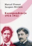 Korespondencja 1914-1922. Autor: Proust Marcel, Riviere Jacques. Dadada.pl Okładka książki Korespondencja 1914-1922