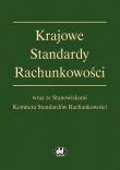 Okładka książki Krajowe Standardy Rachunkowości wraz ze Stanowiskami Komitetu Standardów Rachunkowości