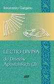 Okładka książki Lectio Divina 12 Do Dziejów Apostolskich