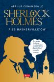 PIES BASKERVILLEÓW. Autor: Sir Arthur Conan Doyle. Dadada.pl Okładka książki PIES BASKERVILLEÓW