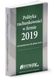 Okładka książki Polityka rachunkowości w firmie 2019