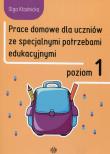 Prace domowe dla uczniów ze specjalnymi.. Poziom 1. Autor: Olga Kłodnicka. Dadada.pl Okładka książki Prace domowe dla uczniów ze specjalnymi.. Poziom 1
